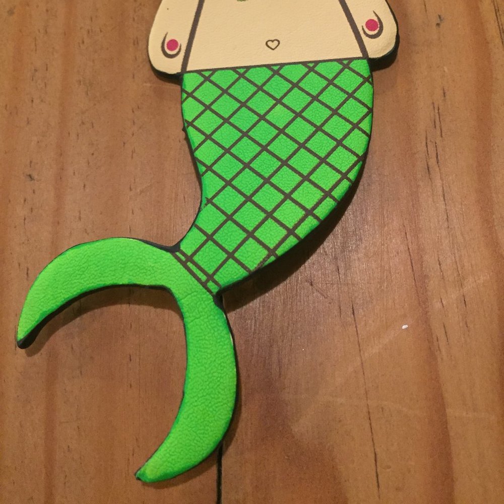 Harajuku Mini Mermaid Keychain Coin Purse - Picture 4 of 6